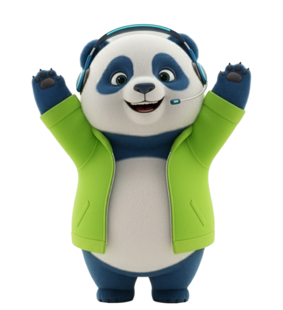 VoizPanda AI Mascot